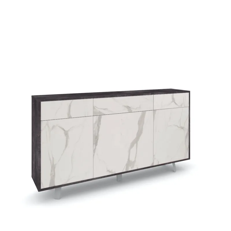 Credenza 3 ante/3 cassetti VILINUS