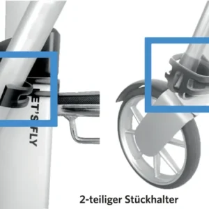 Stockhalter zum TrustCare Rollator Let’s Fly RUSSKA