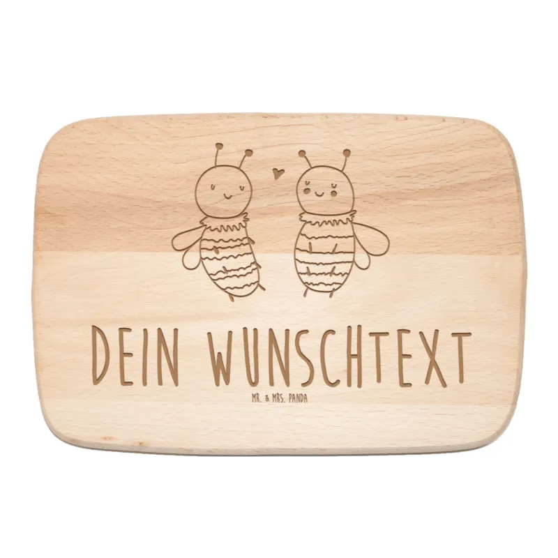 Personalisiertes Frühstücksbrett Biene Verliebt|p:1372380|h:e1eb9ace15da7239115e3e635c44f719