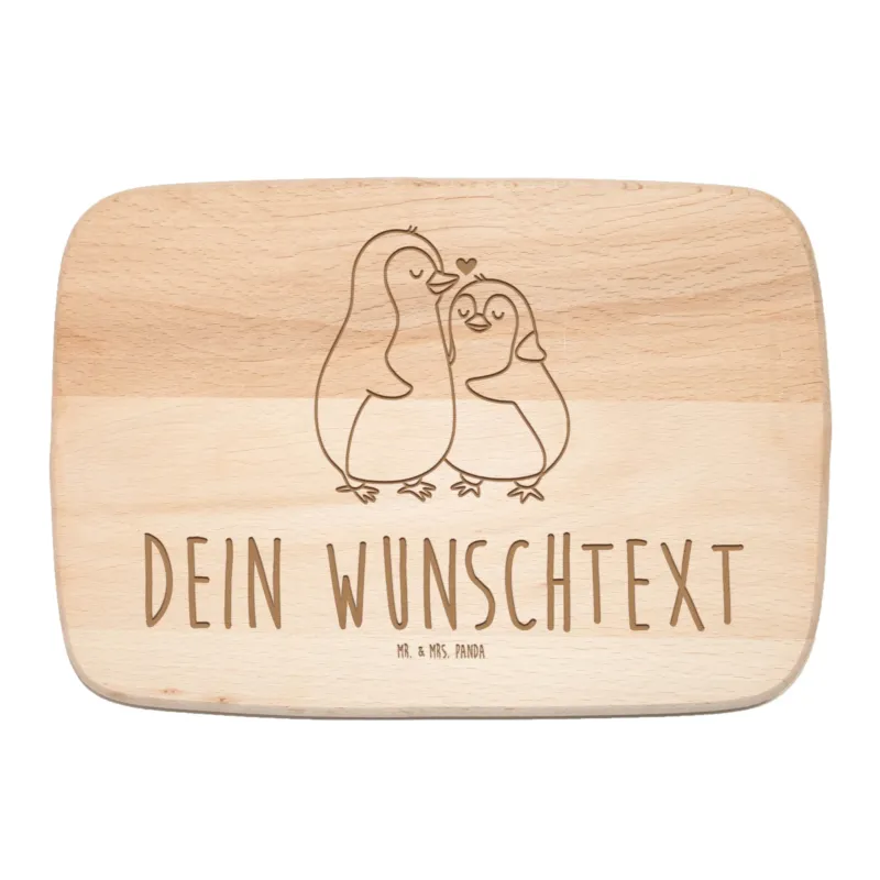 Personalisiertes Frühstücksbrett Pinguine Einschlafen|p:1918589|h:c3b745c7d14e690a19edd79765024c5a