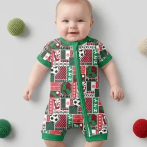 World Soccer Vamos Mexico Bamboo Shorty Zippy
