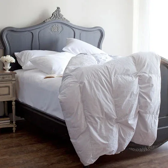 Genuine Eiderdown Duvet – 700 Loft, 400 Thread Count Cotton Cover, by St Genève
