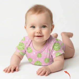 Tennis Disco Girl Party Matching Bamboo Bodysuit