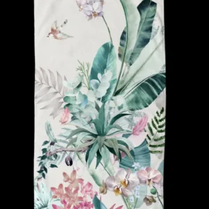 BeachTowel Poly Velours Guten Morgen Multi - Gesloten