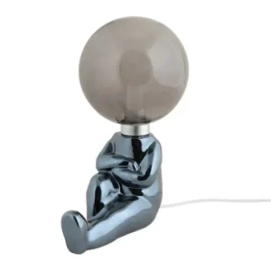 Tischlampe Antman (sitzend) - Designlampe Hochglanz beschichtet mit LED