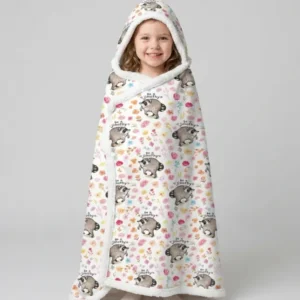 Be A Jimothy Family Matching Bamboo Wearable Hooded Blanket