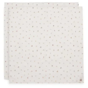 Hydrofiele Doek Large 115x115cm - Animal Friends - 2 Stuks