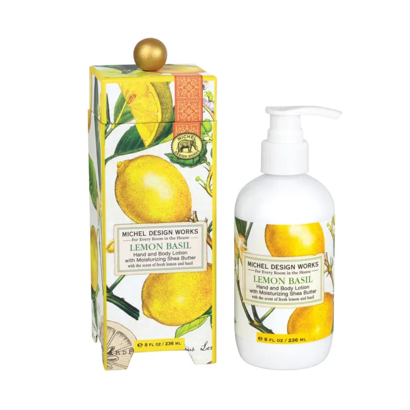 Lemon Basil Hand and Body Lotion