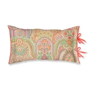 Pip Studio Jabali Flower Zierkissen - Korallenrot