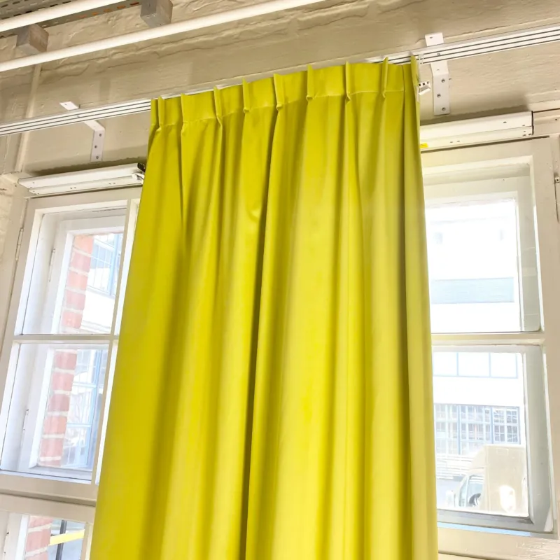 Gardine Apfelgrün 205x250 Stoff Verdunkler Vorhang Gebraucht
