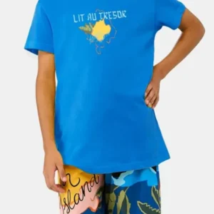 Pyjashort Enfant Arthur Island Bleu et Multicolore 1
