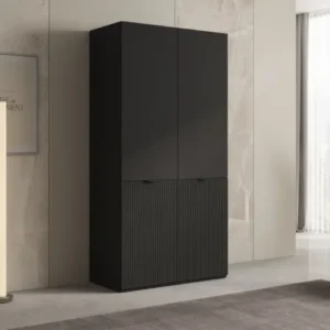 Moduro Varo – Design-Kleiderschrank mit gefräster MDF-Front