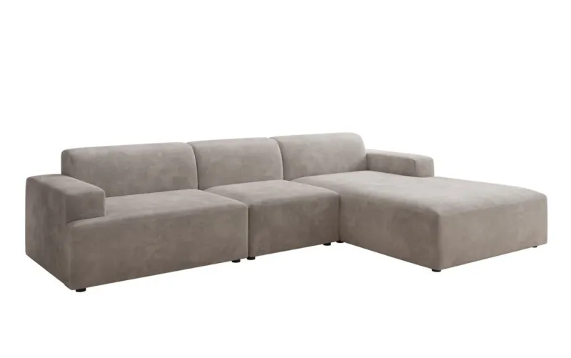 Designer Ecksofa Monza Maxi in Samt – Bild 4