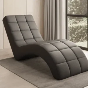 Designer Relax-Liege Nela in Echtleder