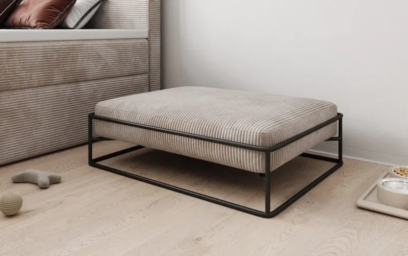 Hundebett Lumo 80 × 60 cm in Cord