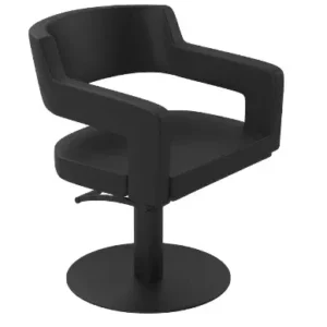 GammaStore Friseurstuhl CREUSA BASE SUPERBLACK BLACK COLOR