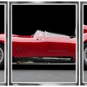 Brookpace Fine Art - MASERATI 250S FANTUZZI-Wandbild-Brookpace Lascelles-TOJU Interior
