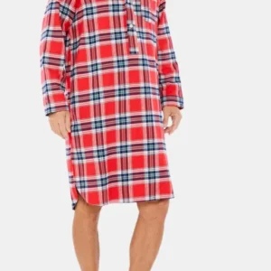Chemise Grand-Père Logan Rouge 1