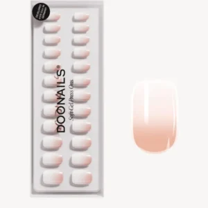 Babyboomer Short Square Soft Gel Press Ons