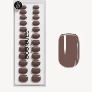 Truffle Short Square Soft Gel Press Ons