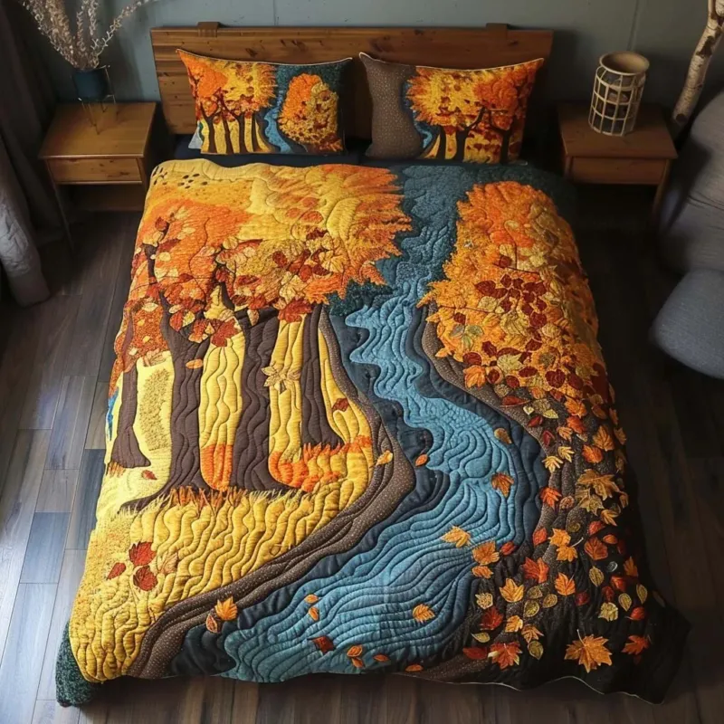 Forest Legacy Bamboo Quilt Bedding Set