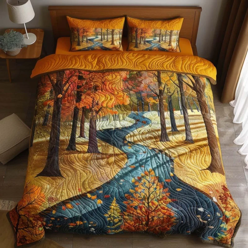Forest Refuge Bamboo Quilt Bedding Set