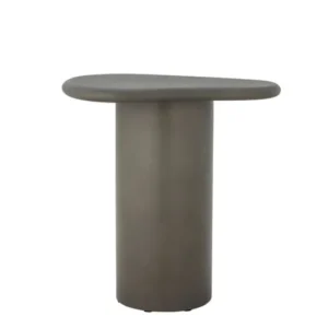 Garten-Beistelltisch Kivo – Zeitloses Design aus Faserzement in Grau