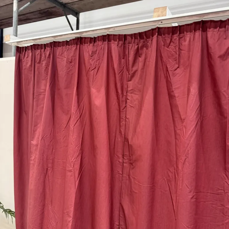 Gardine Altrot 125x240 Verdunkler Vorhang Gebraucht