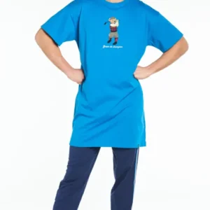 Chemise de nuit Maxi Tee-shirt Homme Green de Champion Bleu 1