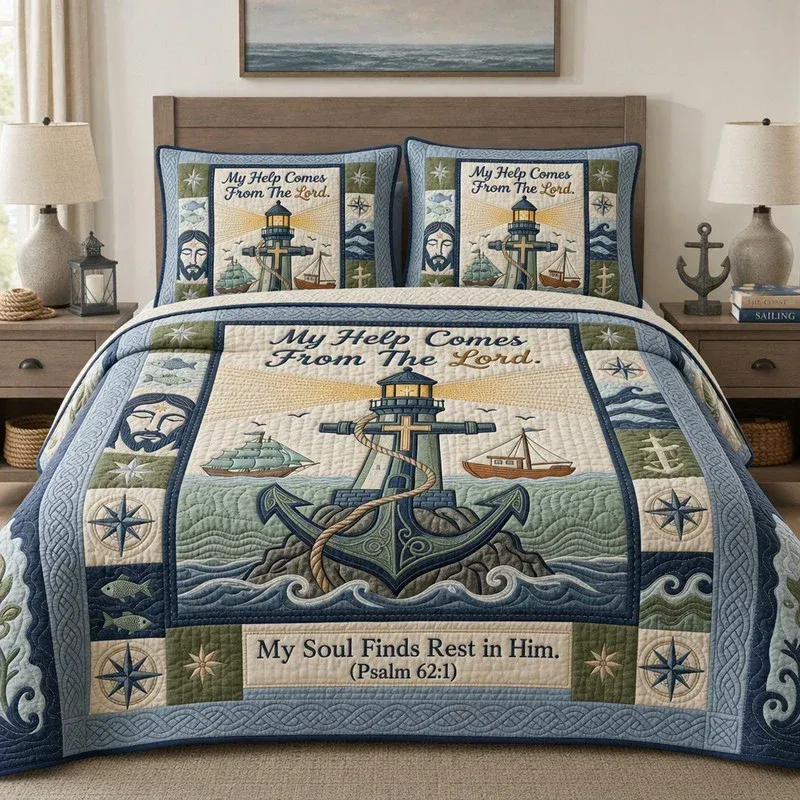 Navigator True North Bamboo Quilt Bedding Set