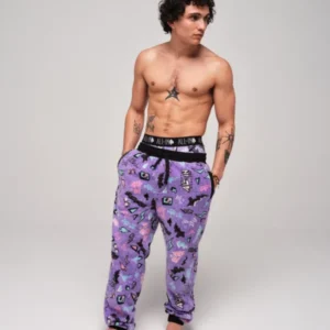 Jogging polaire - Pop 80s Violet