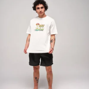 T-Shirt - Mushroom - White L