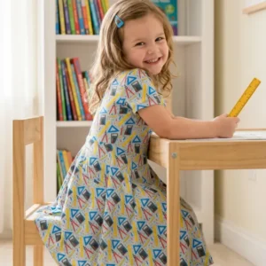 Math Tools Mania Bamboo Twirl Dress
