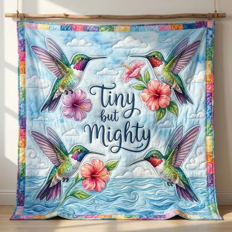 Tiny Mighty Bamboo Quilt Blanket