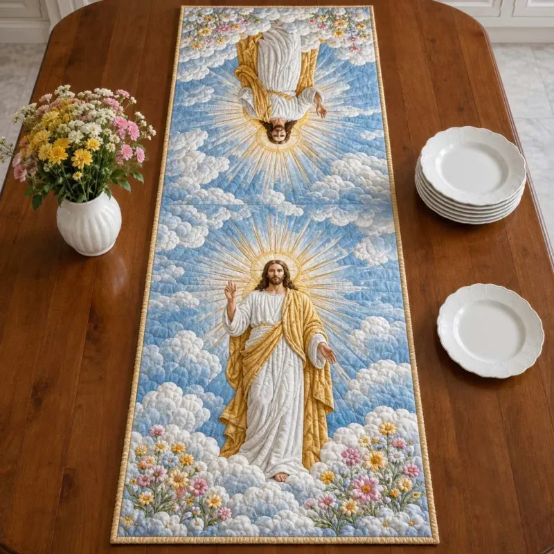 Walking With Purpose Quilt Table Runner