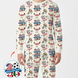 Soccer Squad 2026 Bamboo Men's Pajama Set