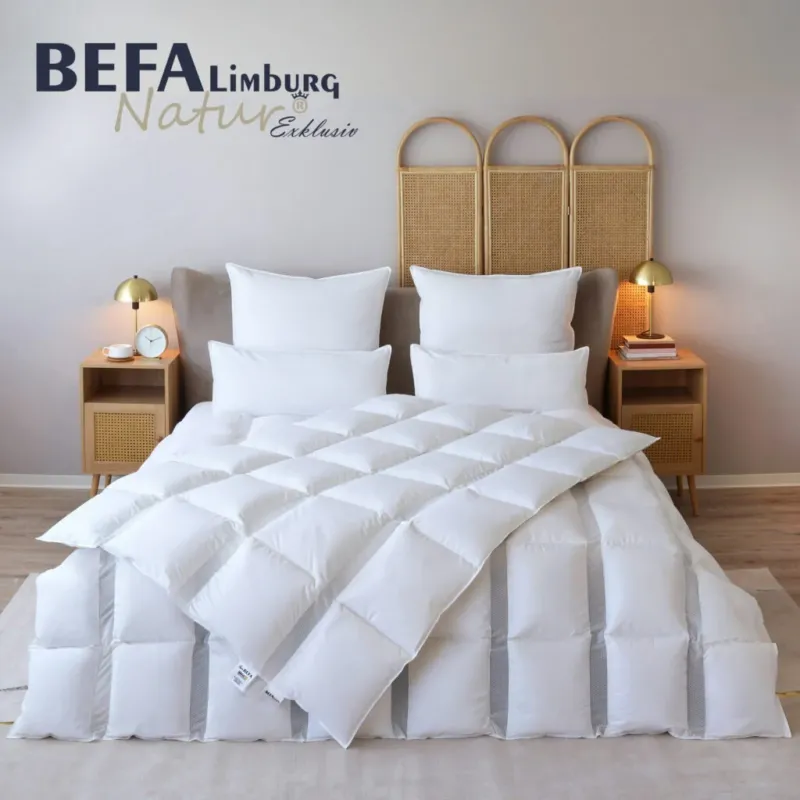 Clima Bettdecke - 90% Daune, Winterdecke (2 Stück Set) | BEFA Limburg