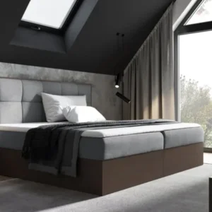 Designer Holzbett Terino mit Stauraum - Luxusbetten24