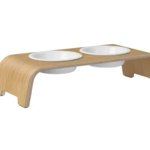 dogBar® S-large - Eiche hell mit Porzellan-dogBar-TOJU Interior