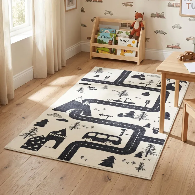 Kids Car Rug - Dex Trail Black