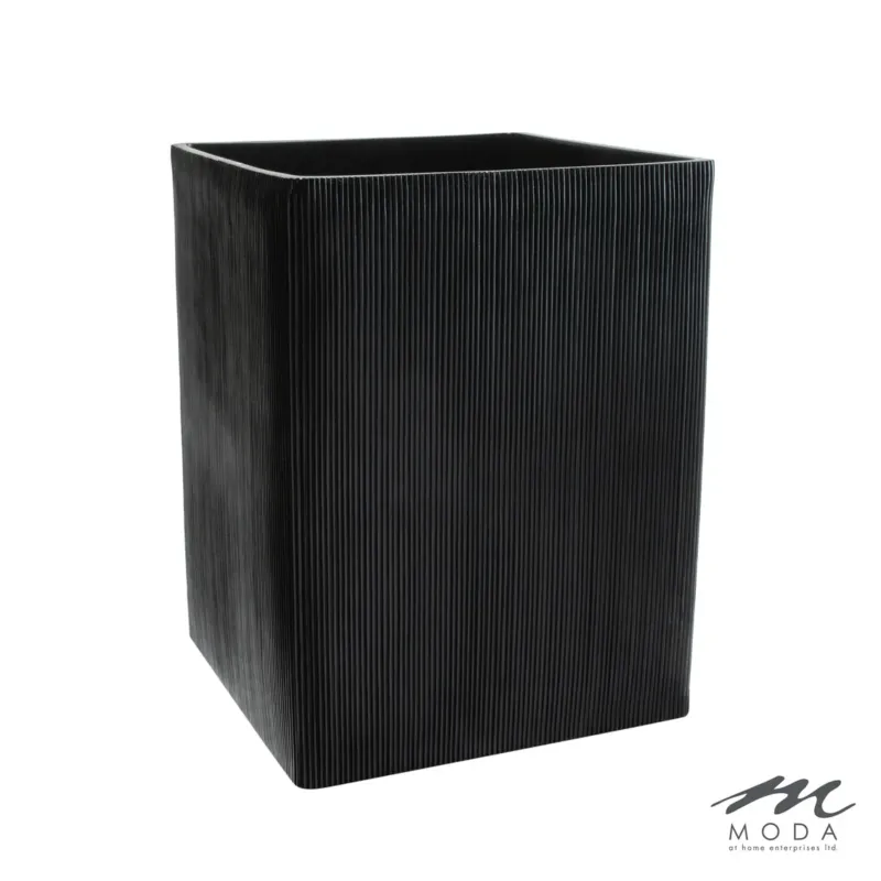 Fitzroy Waste Basket Resin Black