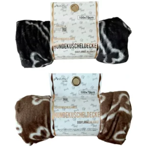 Hundedecke 100x70cm » Hundekuscheldecke » Flanell Liegedecke für Hunde » leicht & dünn