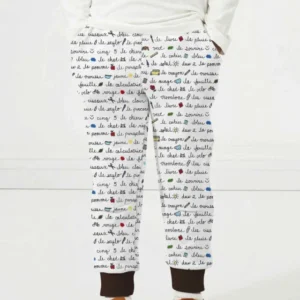 French Classroom Notes Bamboo Jogger
