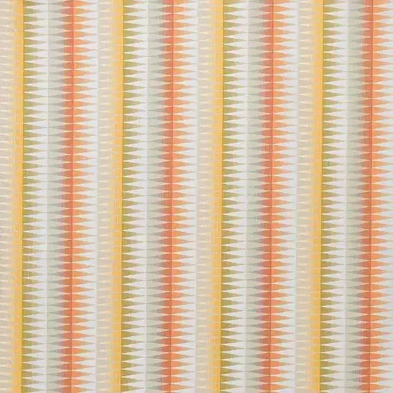 Osborne & Little Stoff Joplin in Ice, Stone und Burnt Orange, F6876-03