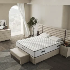Design Roza Bett, Boxspringbett inkl Matratze